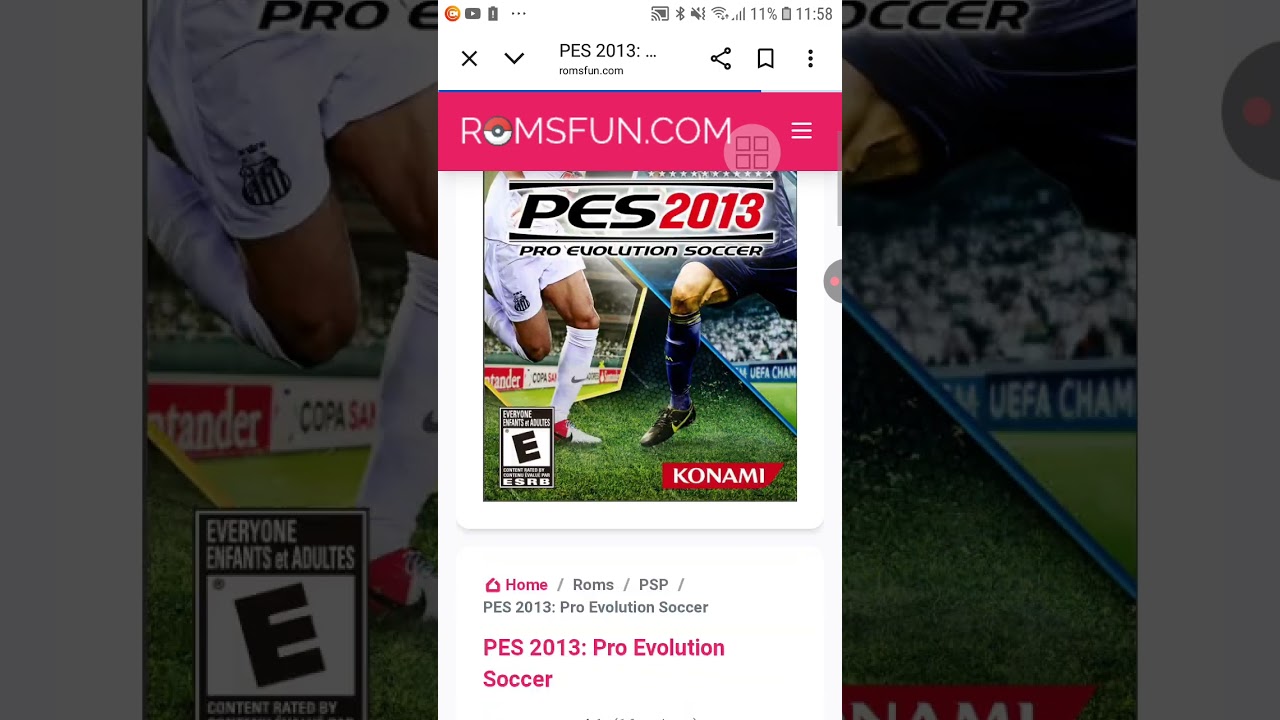 Como baixar pes 2013 psp para ppsspp