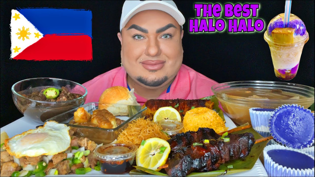 (PART 2) Trying Filipino Cuisine For The First Time • So Good I Broke My Chair