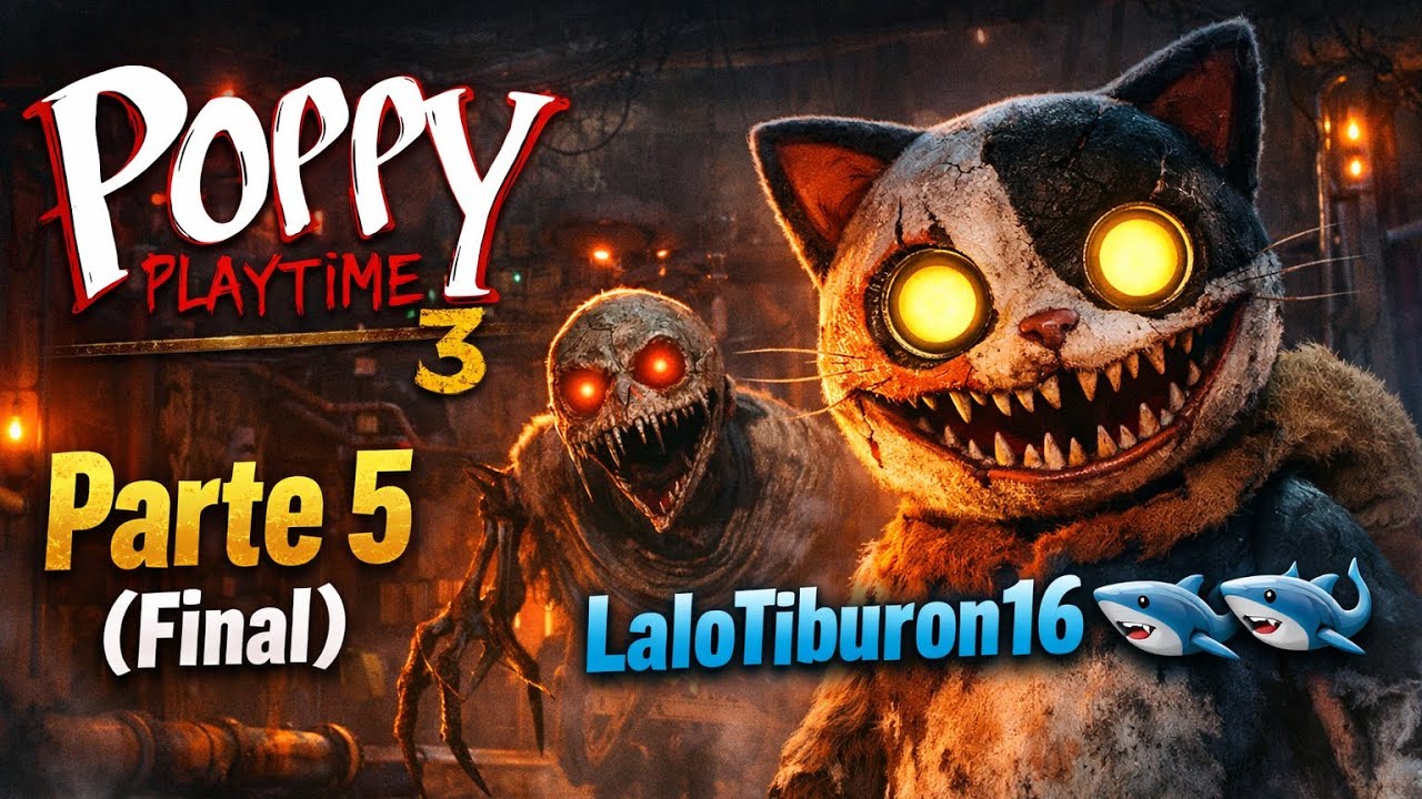 Jugando a Poppy Playtime 3.Parte 5(Final)☠️