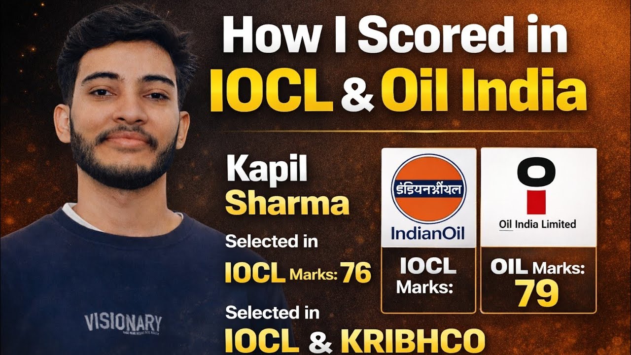 Selected in IOCL 🔥 | My Marks, Strategy & Honest Preparation#IOCL#IOCLSelection#IOCLExam