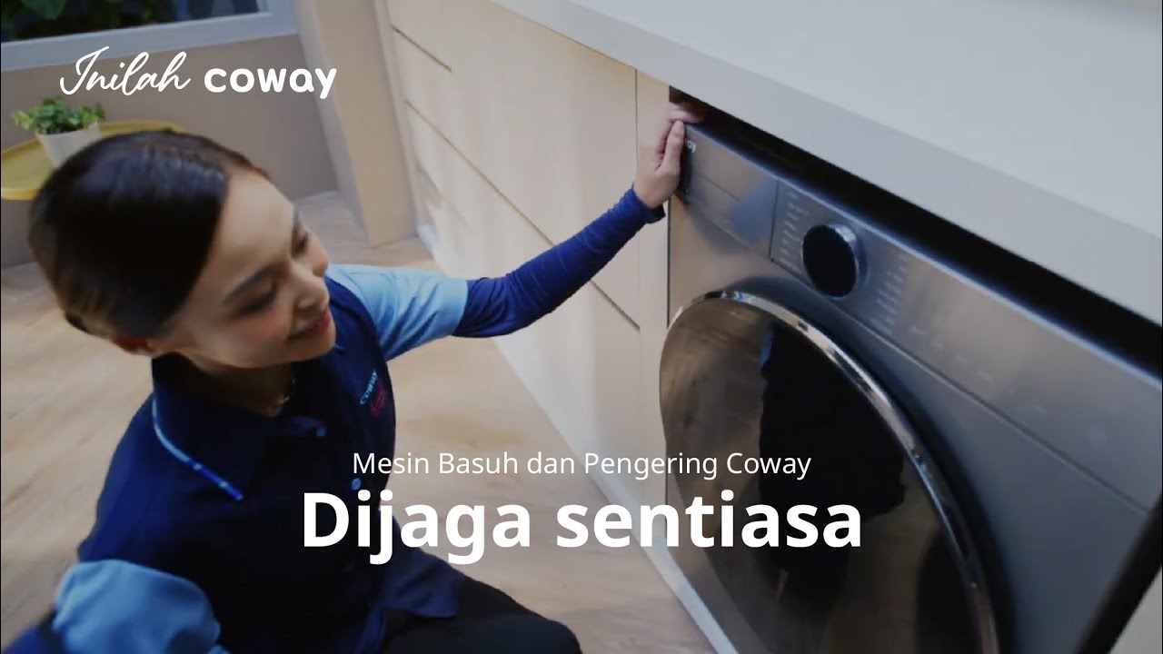 Mesin Basuh dan Pengering Coway. Dijaga sentiasa | Inilah Coway