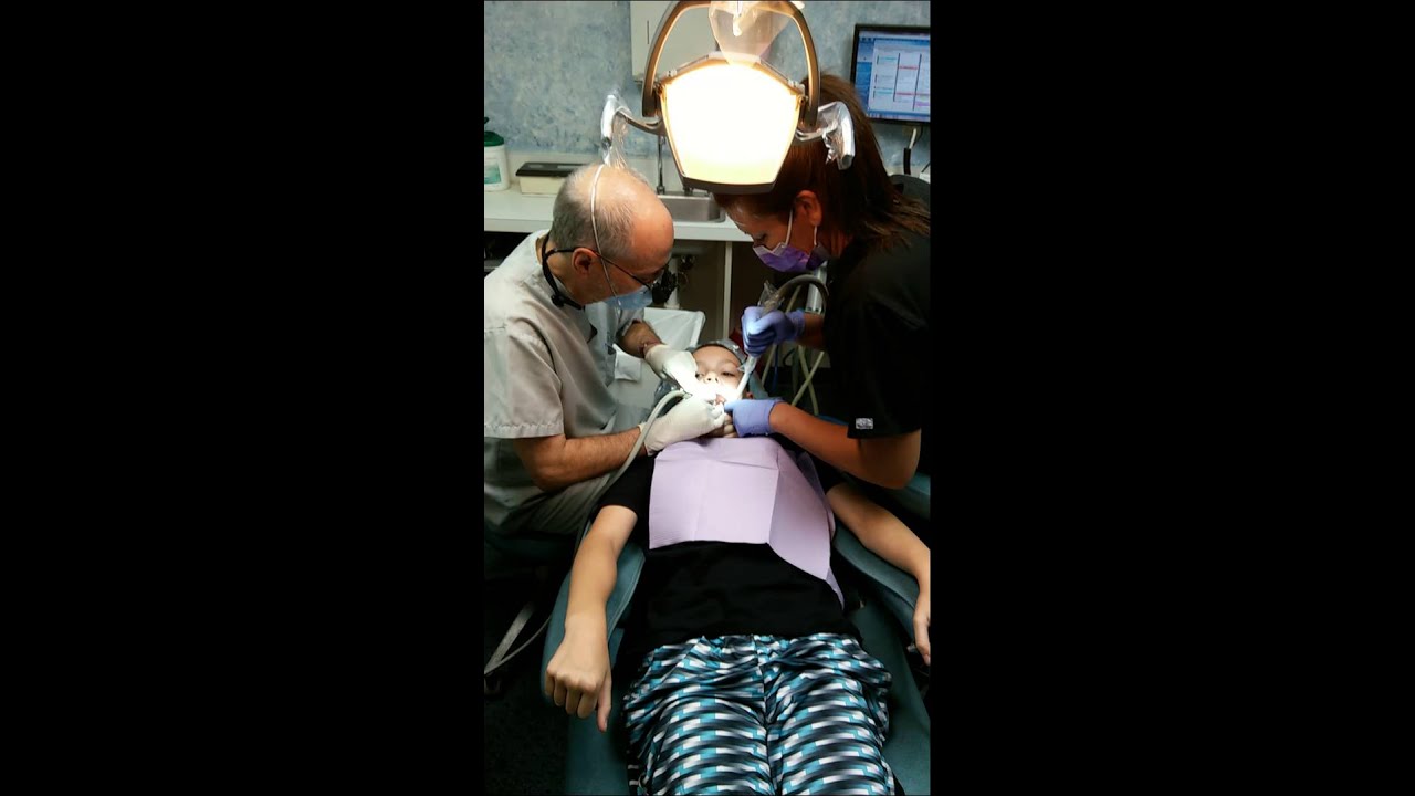 Michael at dentist !!!