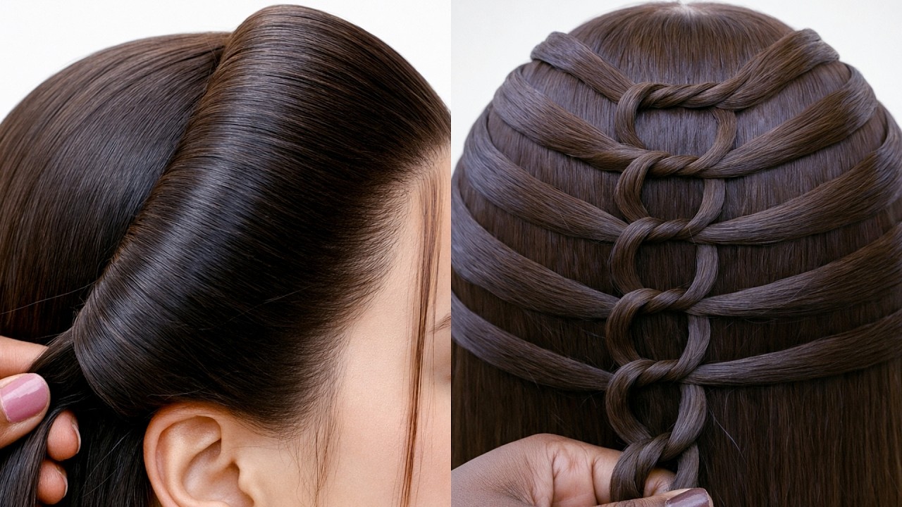 New Easy Hairstyle - Beautiful Hairstyle For Girls | Hairstyle Ideas | Hairstyle For Wedding