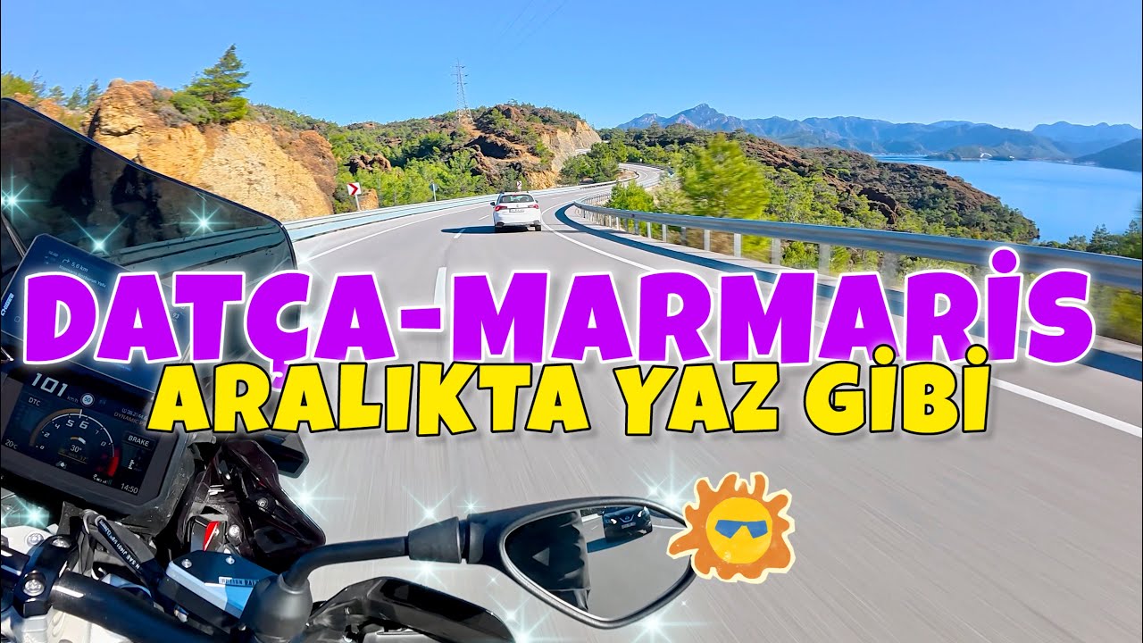Datça-Marmaris Yolu | Aralık 2025 | Hala Çok Güzel | BMW R 1300 GS Adventure | 4K