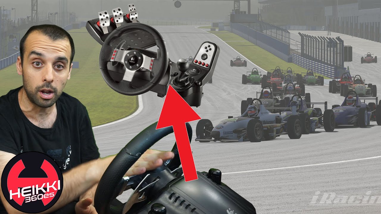 Para que dejéis de pedírmelo, he hecho una carrera oficial de iRacing con el Logitech G27