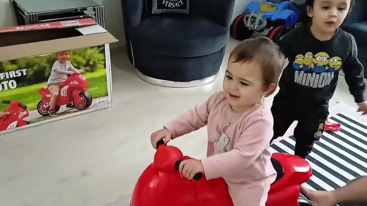 YENİ OYUNCAK MUTLULUĞU 🏍Somer çok sevindi🏍🎉