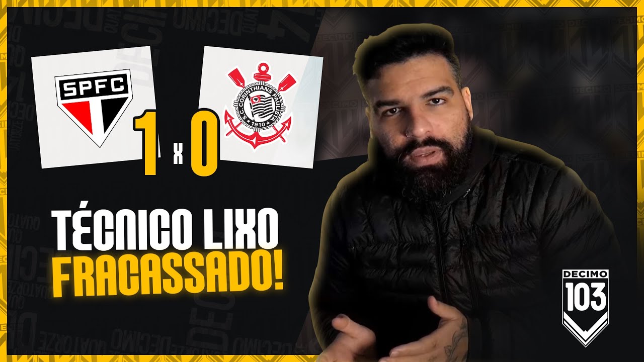 SÃO PAULO 1X0 CORINTHIANS - IMAGINE SER DEFENSOR DO SYLVINHO AGORA HEIN? KKKKKKKK
