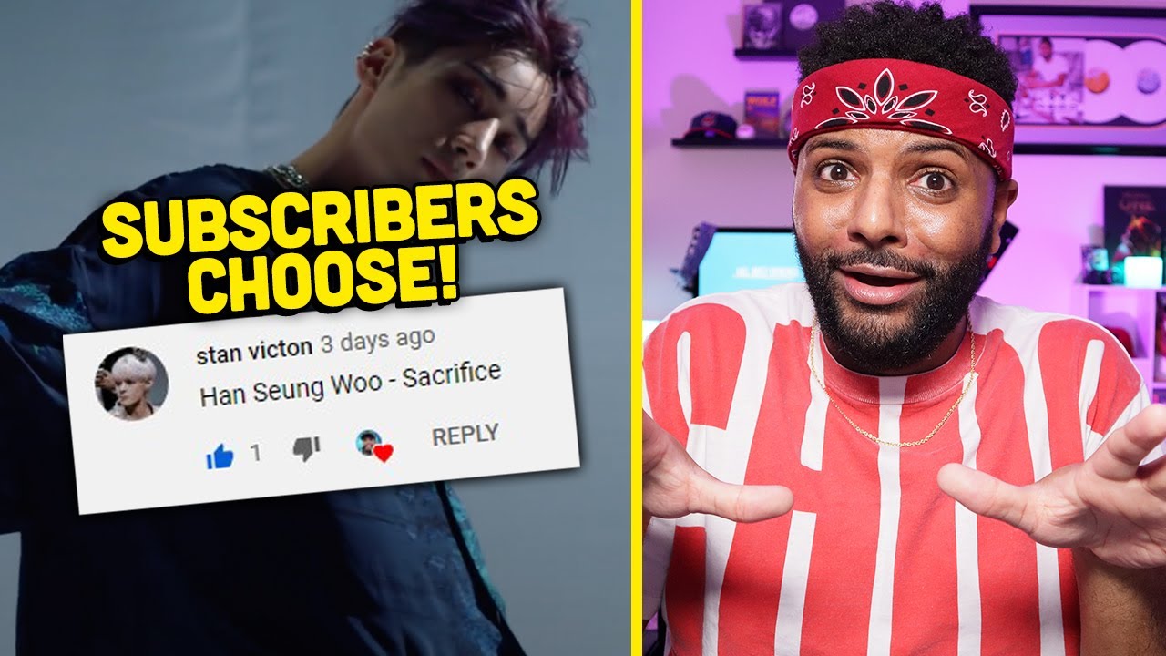 HAN SEUNG WOO 'SACRIFICE' REACTION! SUBSCRIBERS CHOOSE!