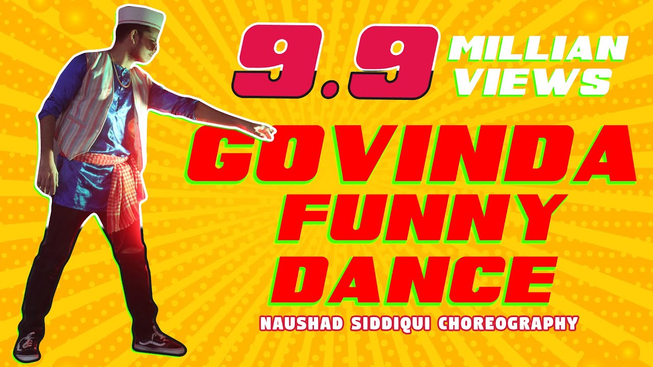 Govinda Funny Act Bollywood Dance / Naushad Siddiqui Choreography / Part-2