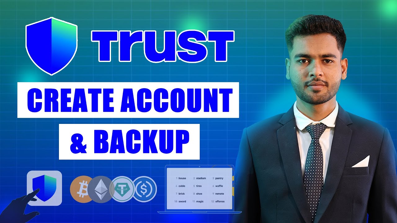 Trust Wallet Tutorial 2025 | How to Create Account & Secure Backup Recovery Phrase Step-by-Step