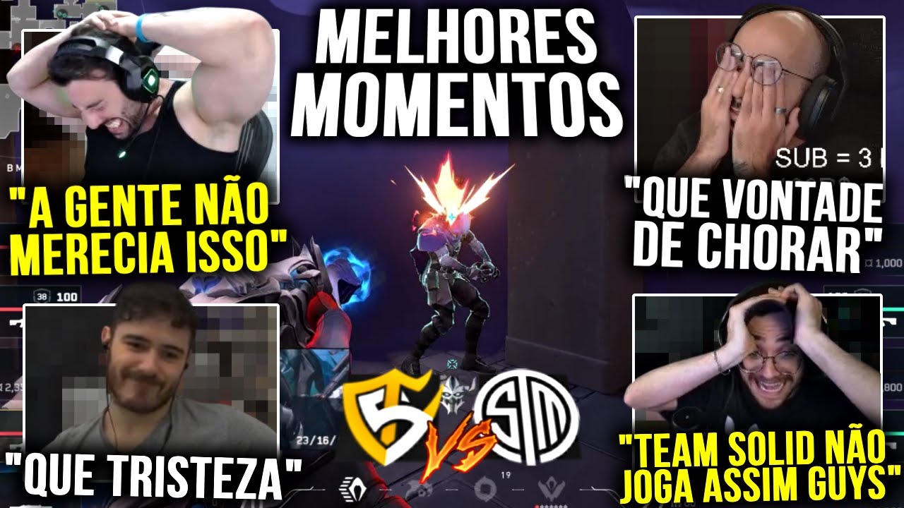 ESSE FOI O JOGO MAIS DIFÍCIL DO ASCENSION! STREAMERS FICARAM TRISTES VENDO TEAM SOLID x TSM!