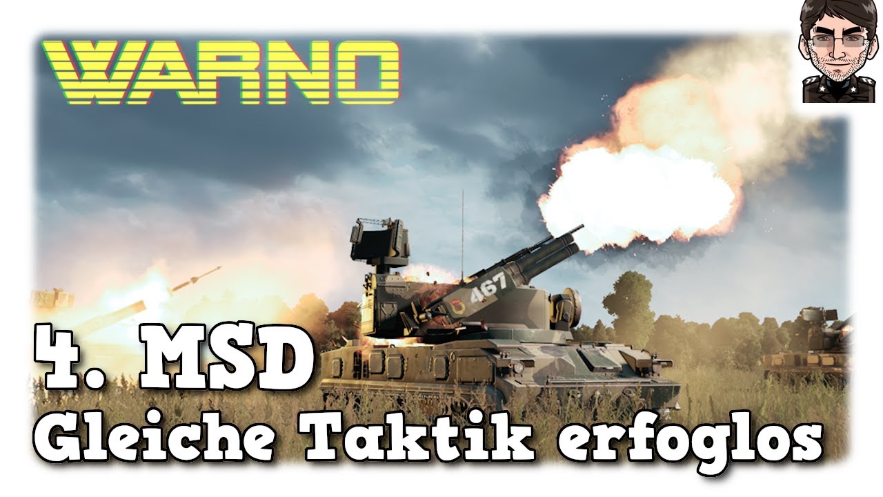WARNO - 4. Mot.Schützen-Division - Gleiche Taktik erfolglos - Gameplay Deutsch