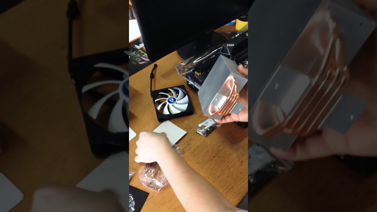 DIY como instalar um ARCTIC FREEZER 33 no socket 2066 Part 1