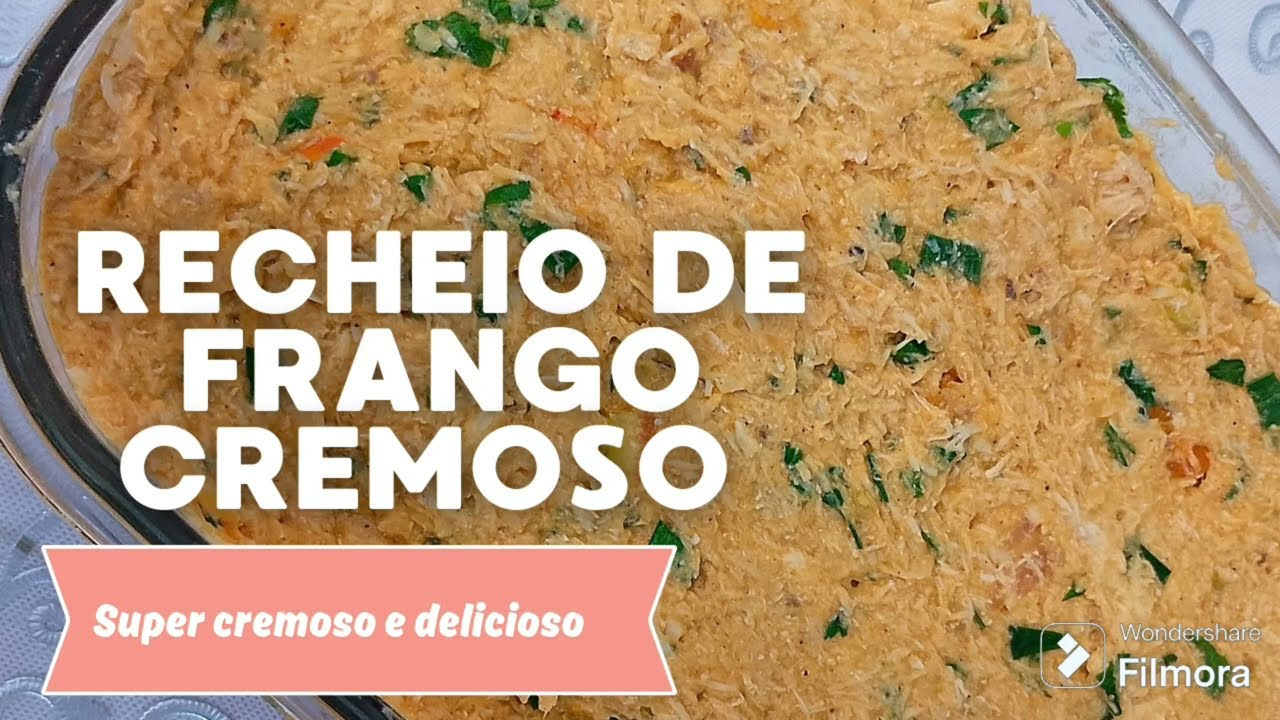 Descubra o Recheio de Frango Cremoso que Vai Revolucionar Suas Receitas!