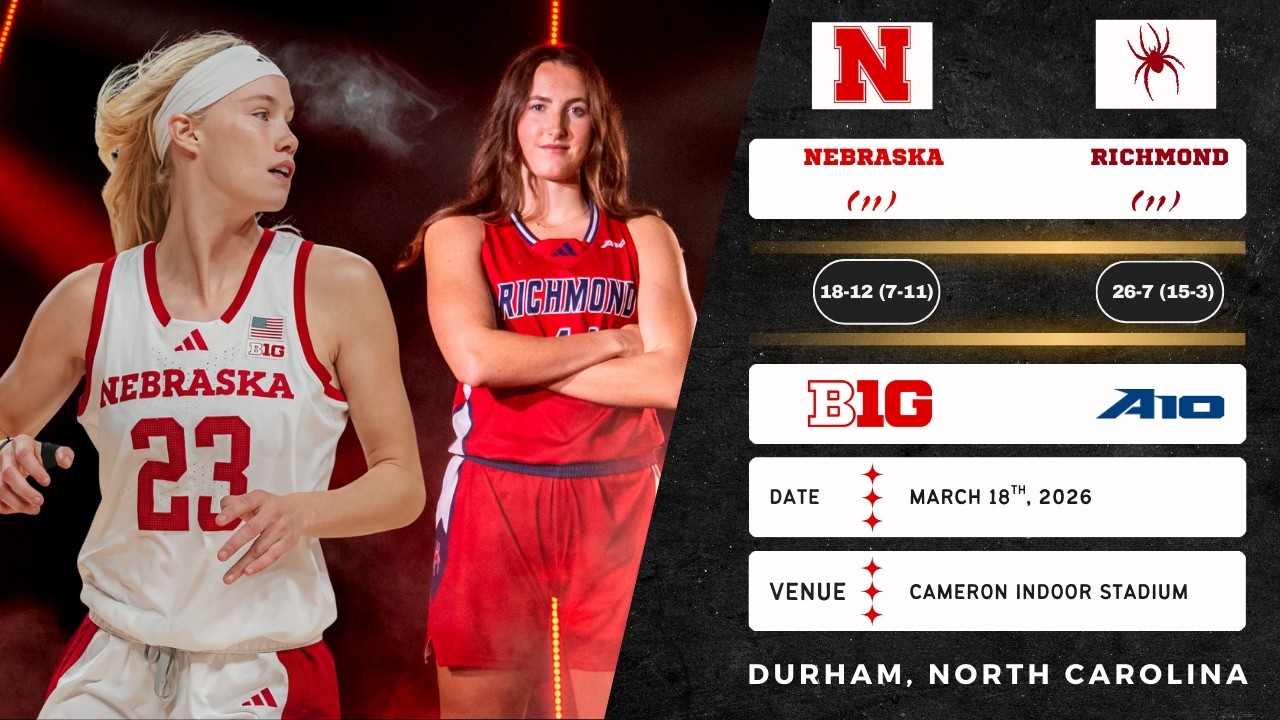 (11) Небраска против (11) Ричмонда | Турнир NCAA: Первый раунд | 18.03.26