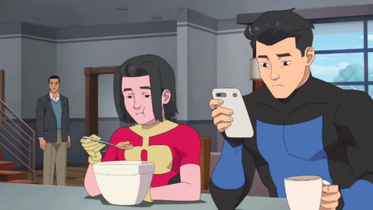Oliver & Mark &ndash; All Powers & Fight Scenes | Invincible Season 4 #funny #invincible #omniman 