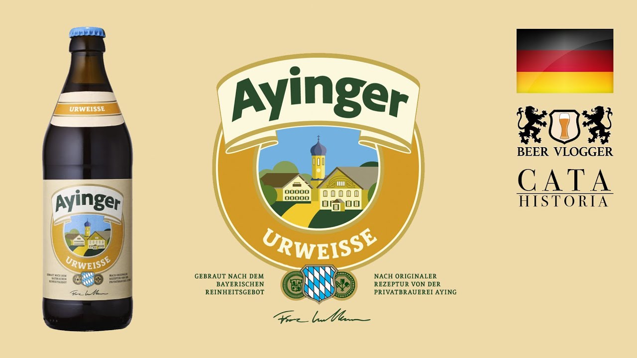 Cerveza AYINGER URWEISSE /CATA & 2da. Part. Historia