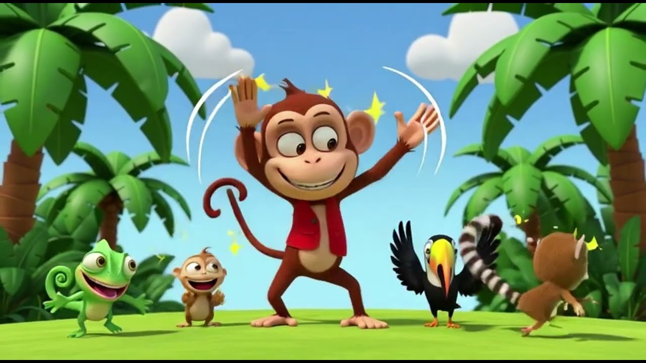 The Monkey Dance   Silly Dance Song