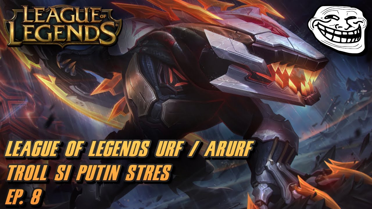 LOL Romania (URF/ARURF)-(Troll și puțin stres) Ep. 8 