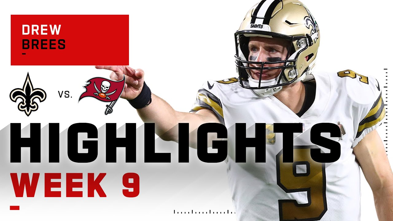 Drew Brees Silenced Brady w/ 4 TDs | NFL 2020 Highlights