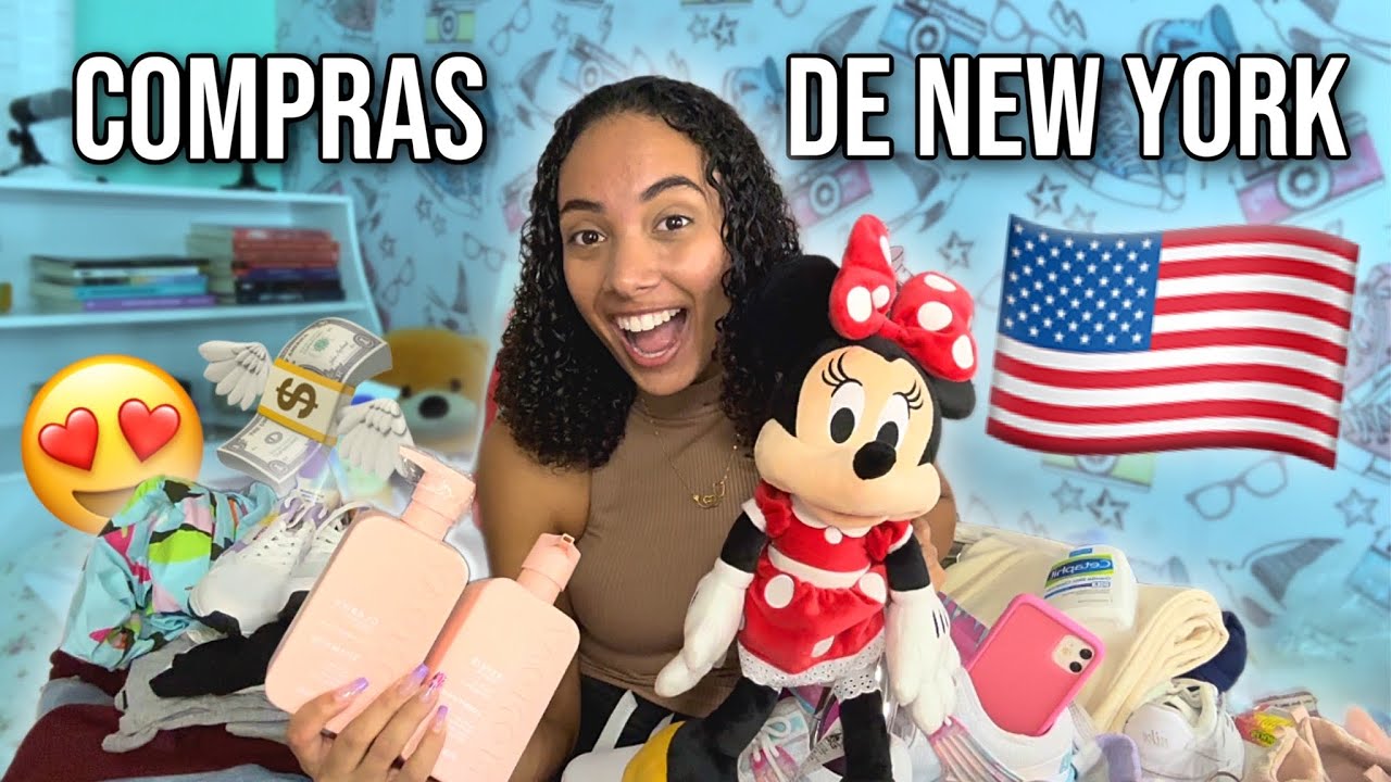 TUDO QUE EU COMPREI NA VIAGEM DOS ESTADOS UNIDOS! NÃO COUBE TUDO NA MALA