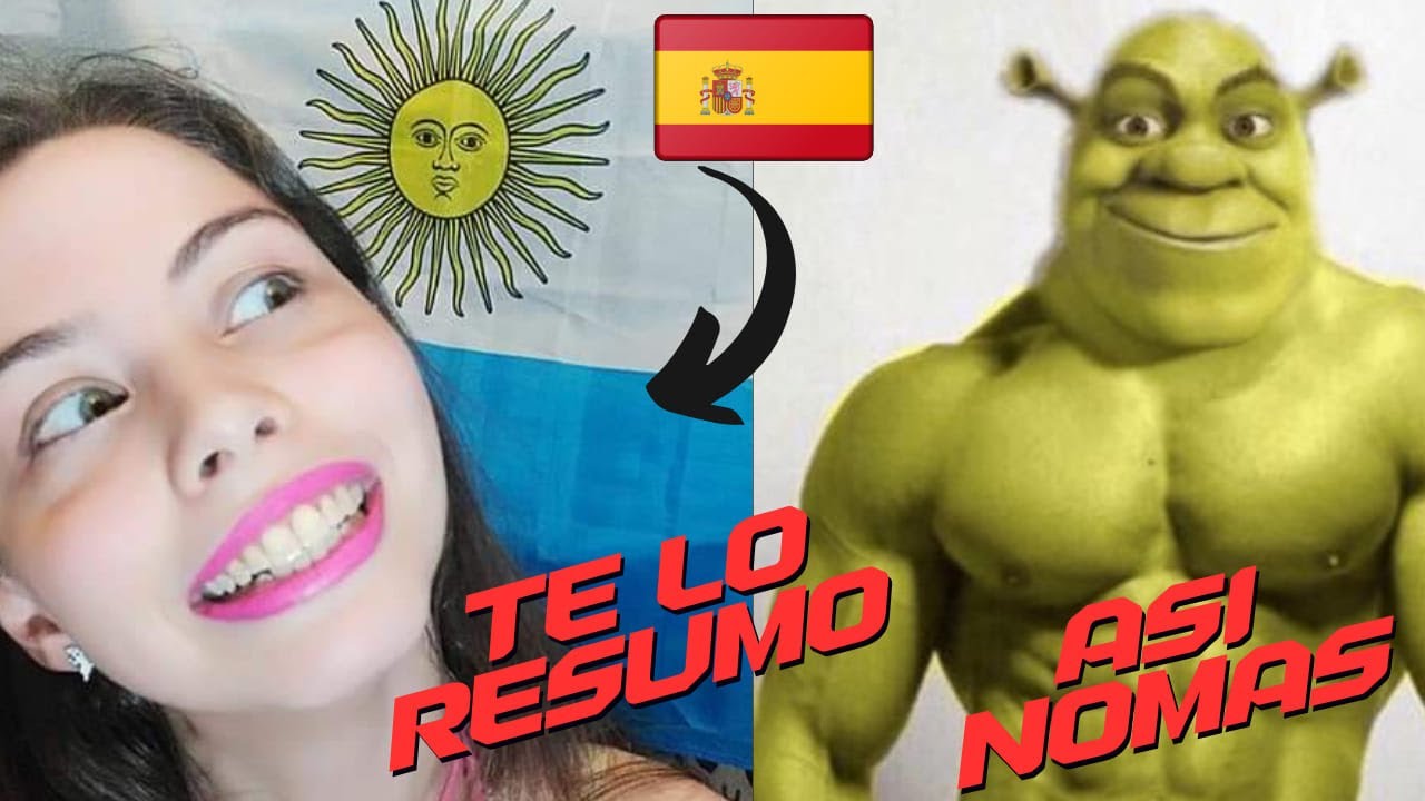 ESPAÑOLA REACCIONA - Te lo resumo así nomás 💚​SHREK💚​