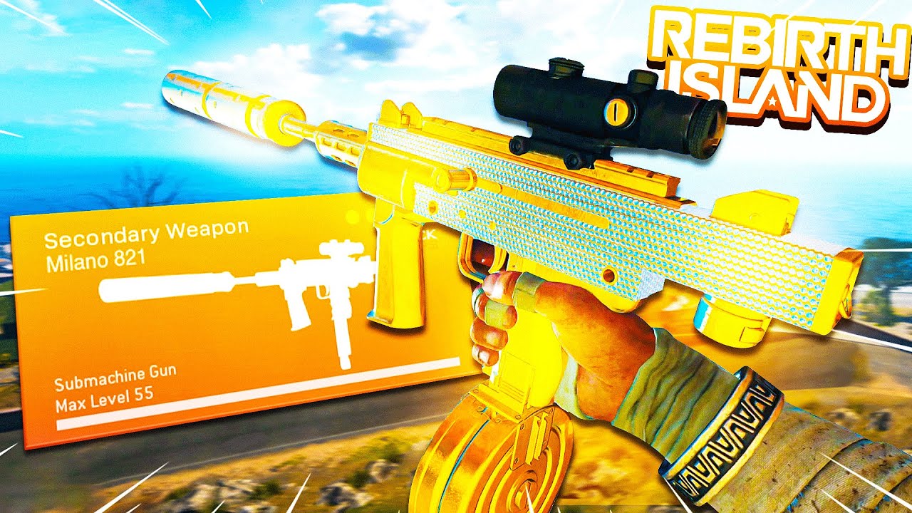 the MILANO AR SLAPS on REBIRTH ISLAND😱! (Cold War Warzone)