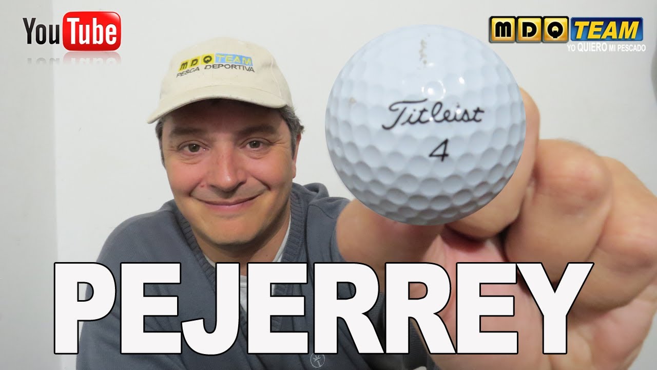 Como pescar pejerrey con una pelota de golf