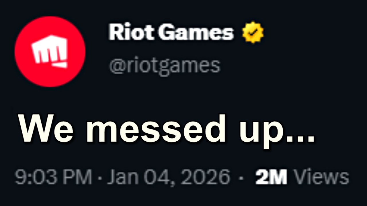 Riot just completely BRICKED League of Legends