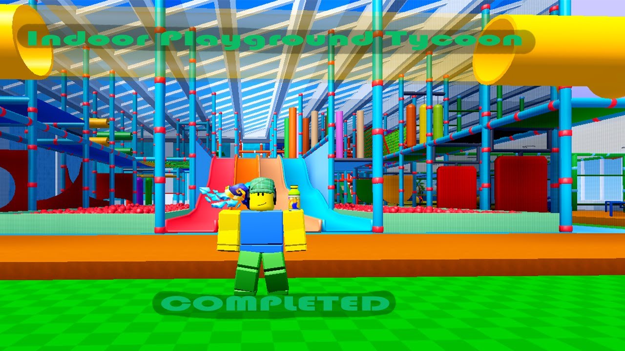 Indoor Playground Tycoon Completed #RobloxTycoon