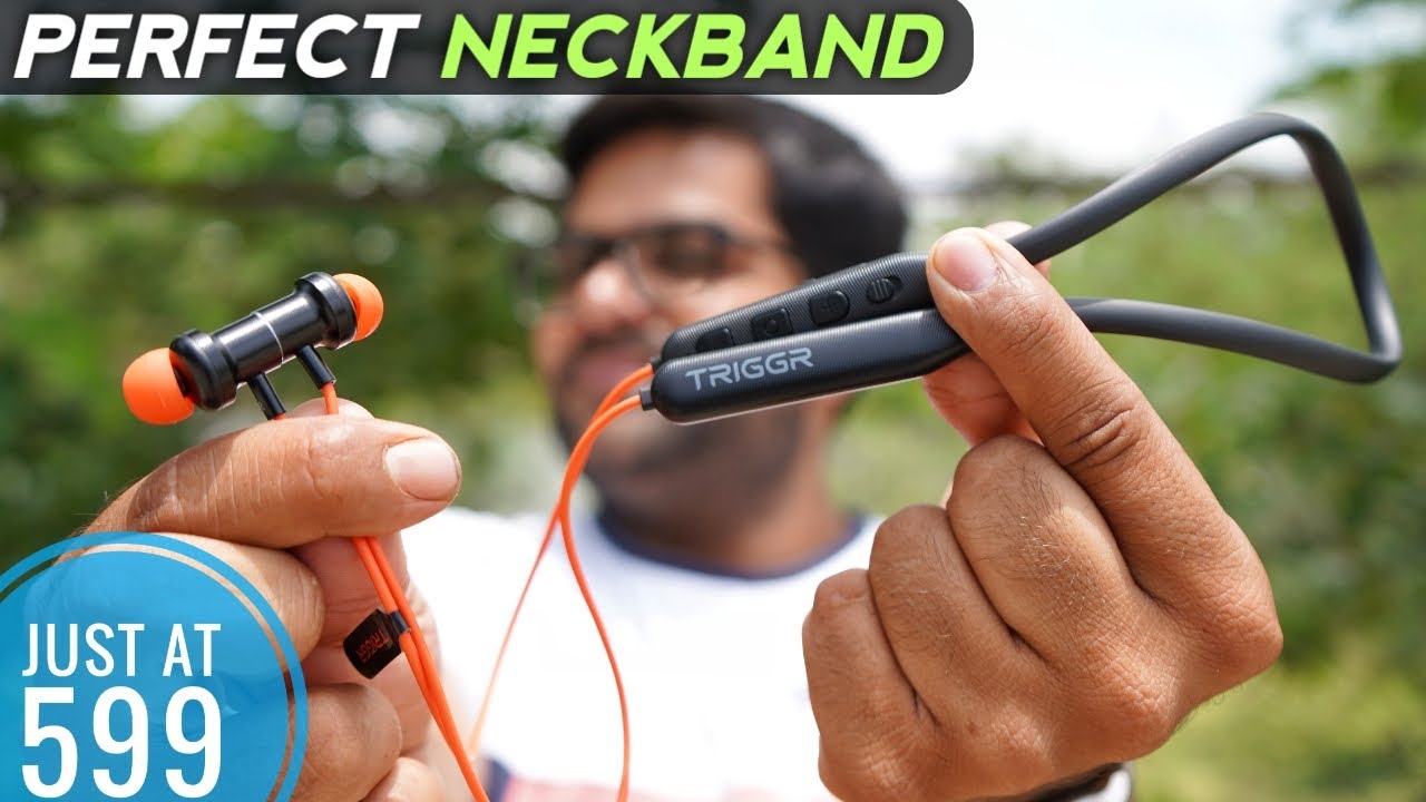 TRIGGR BassPlugs 100, Budget ENC Neckband at just 599 only 🔥🔥⚡⚡