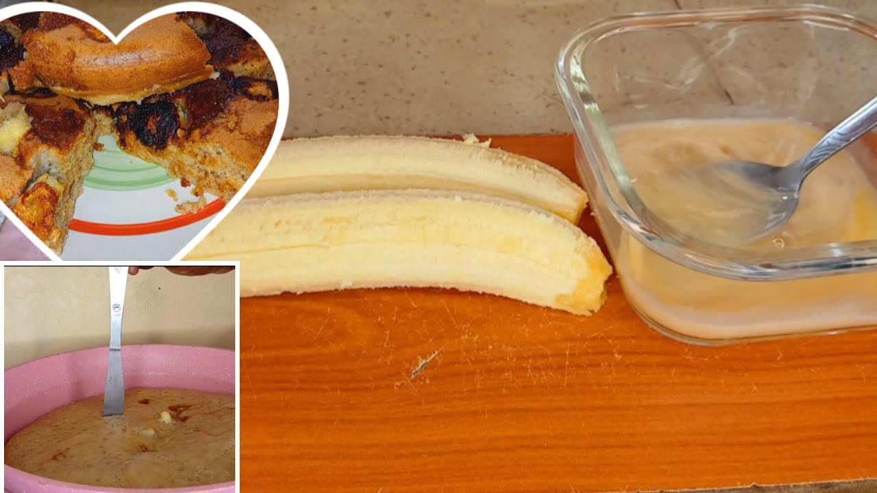 Do you have two bananas and two eggs? You don't need an oven