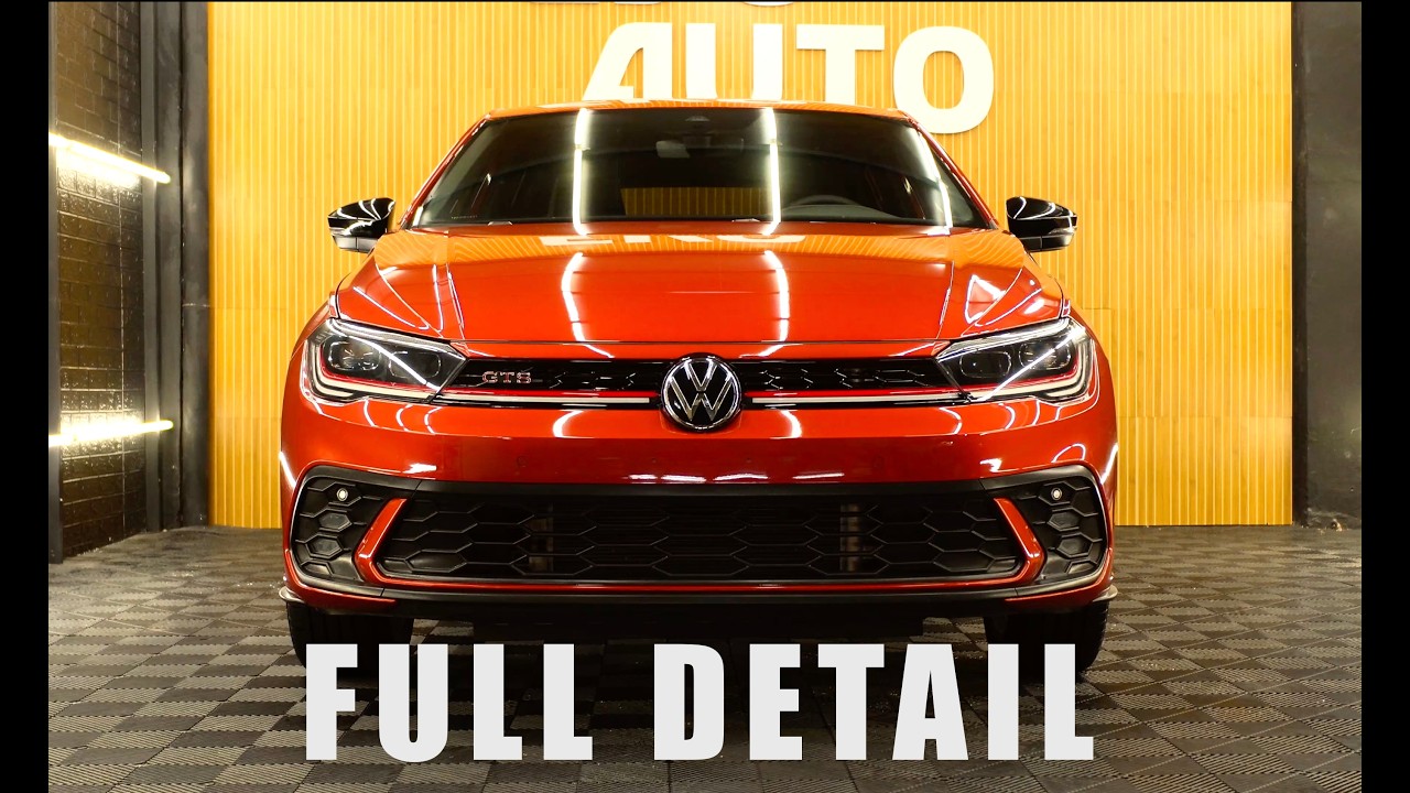 Como eu detalho rodas e pintura Polo Gts