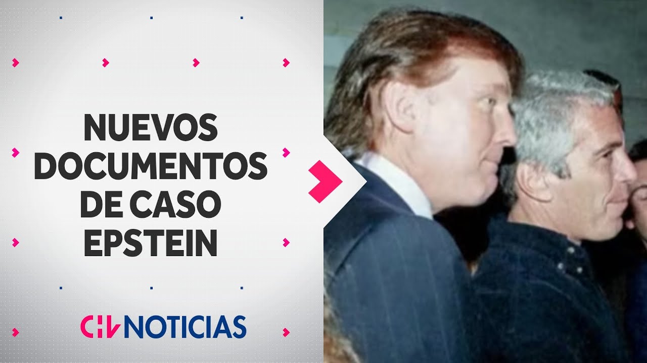 ÚLTIMAS REVELACIONES: Lo que se sabe de los nuevos archivos del Caso Epstein - CHV Noticias