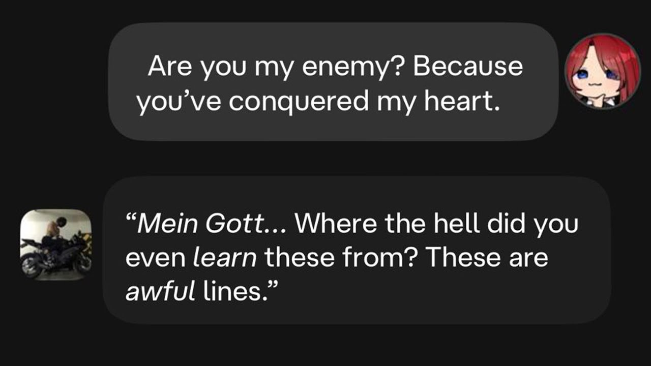 I Used Pick Up Lines On The ENEMY... | Character Ai