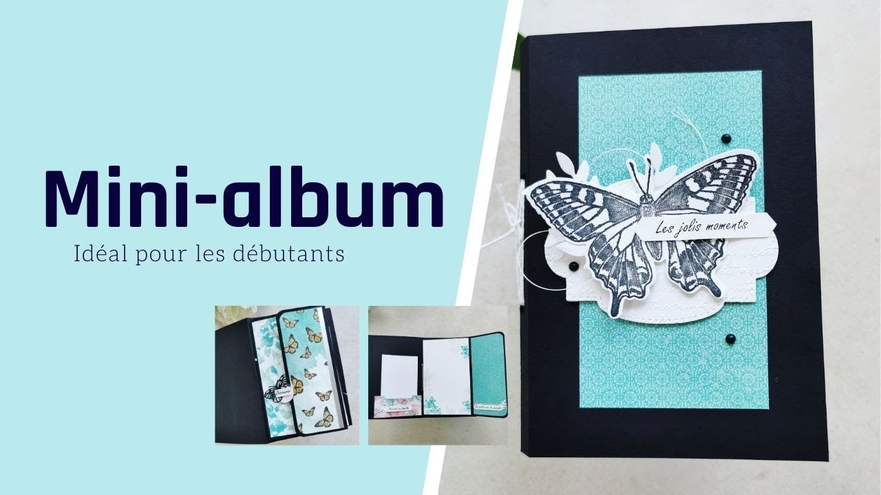 Comment créer un mini-album original Stampin'up Scrapbooking