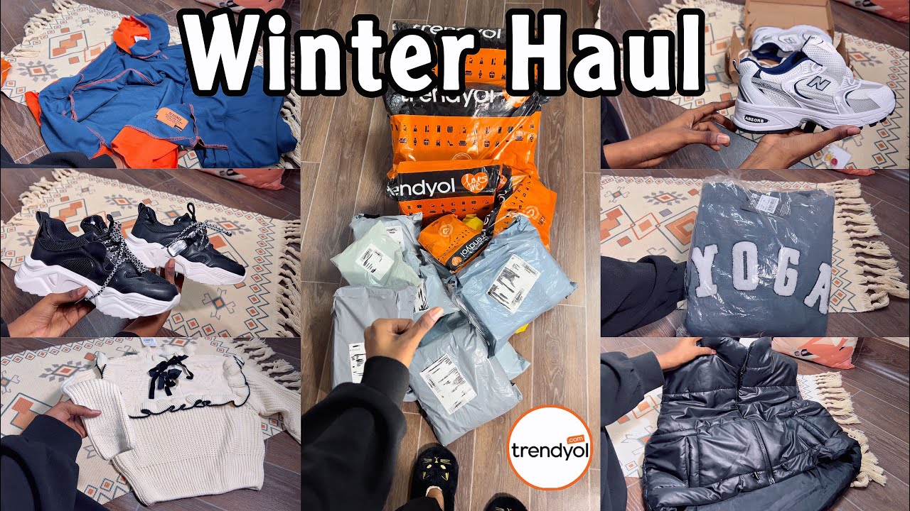 مشترياتي لملابس الشتاء من ترينديول ❄️🤩 Winter Haul