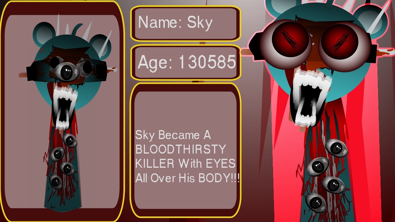Incredibox Sprunki - Phase 158 (NEW SPRUNKI OC SKYE !!!) | All Characters Description | Phase 158
