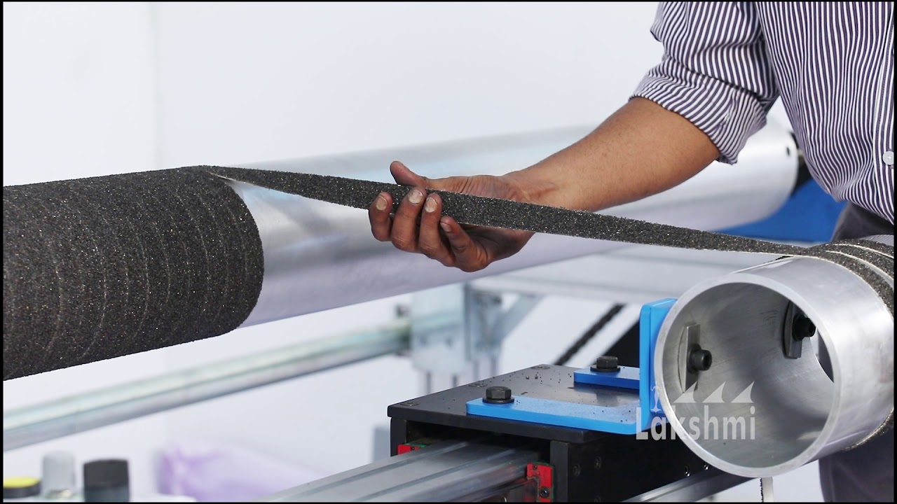 Multi Roller Machine Emery Fillet Mounting - Lakshmi Card Clothing