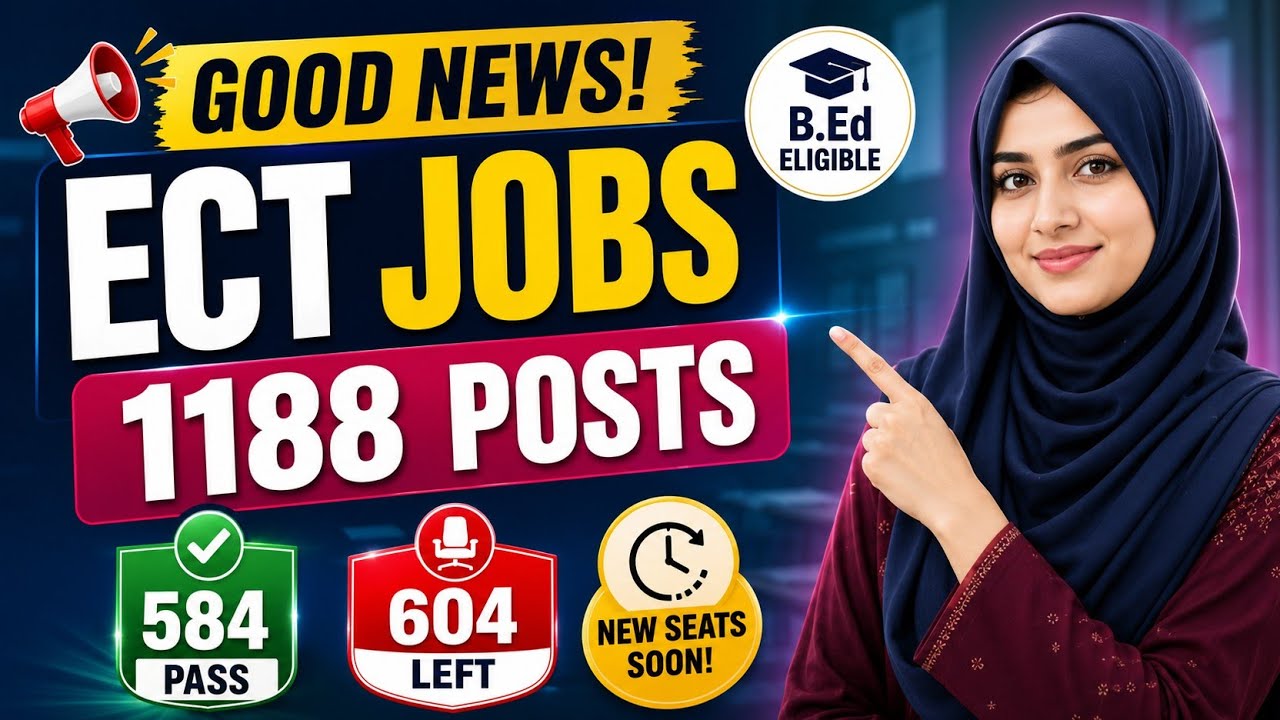 Good News! ECT Jobs 2026 | New Advertisement | Miss Mono