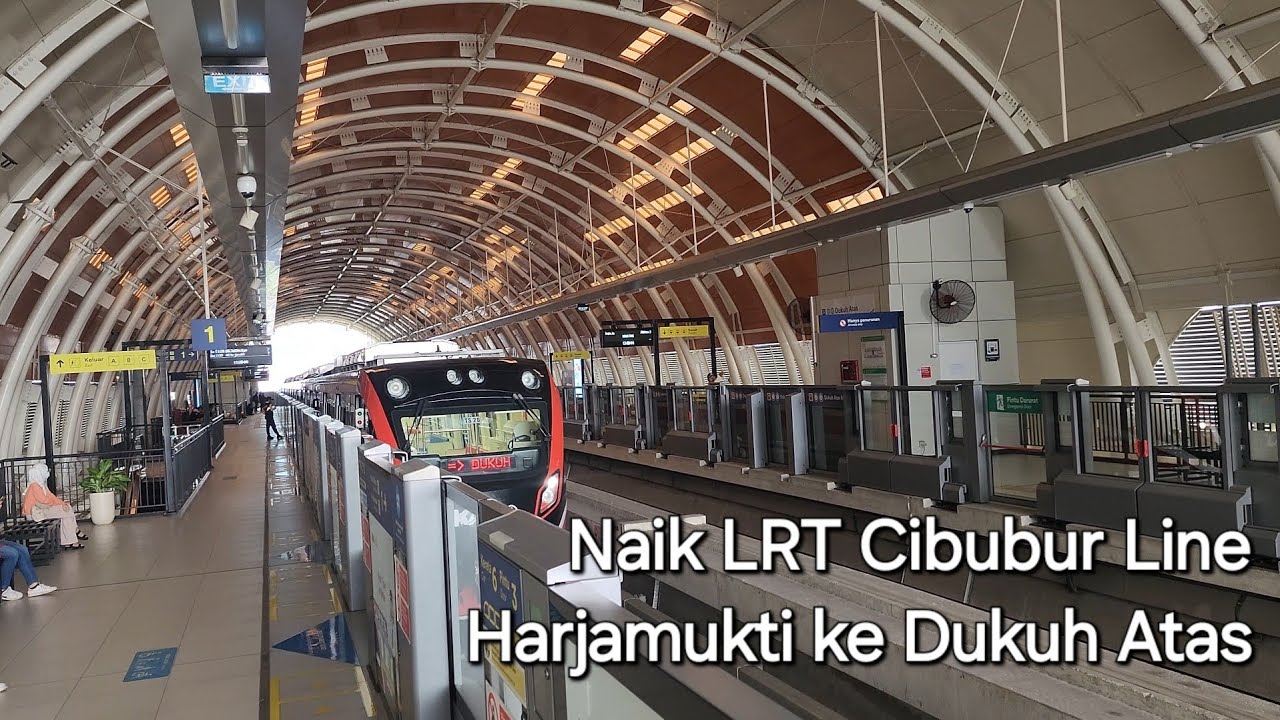 Naik LRT Cibubur Line dari Harjamukti ke Dukuh Atas