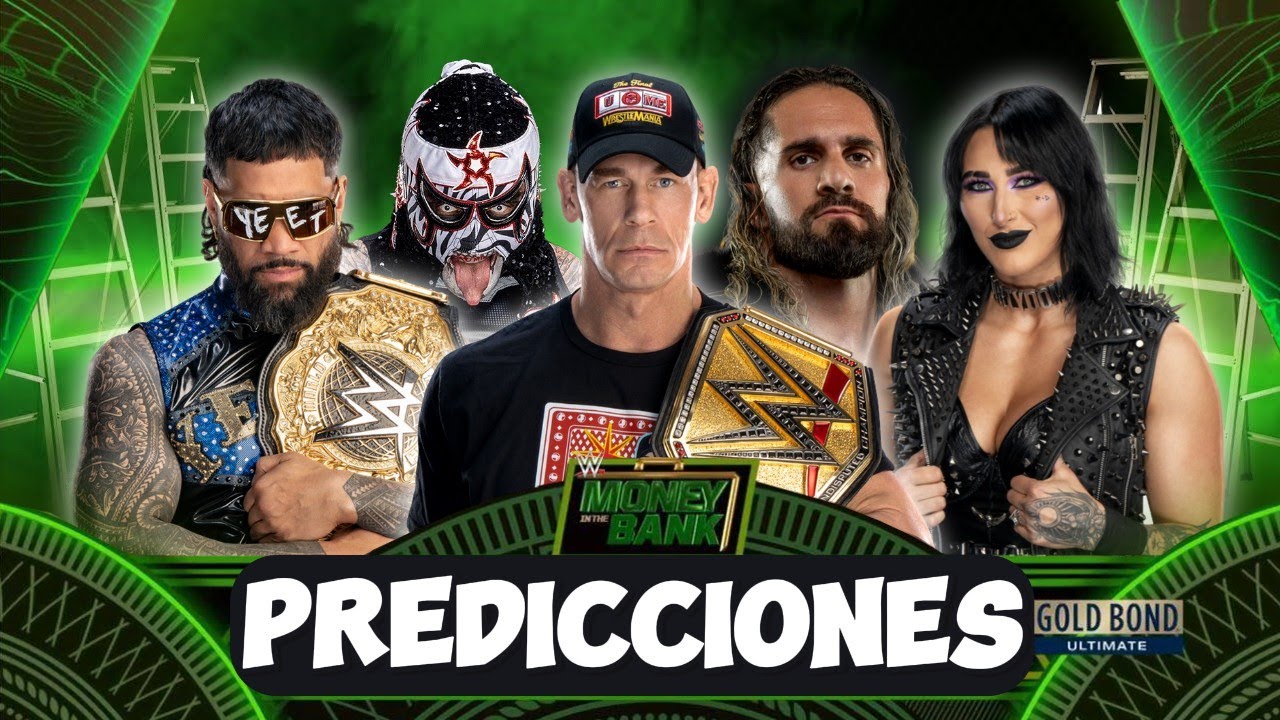 WWE Money in the Bank 2025 MIS PREDICCIONES!!