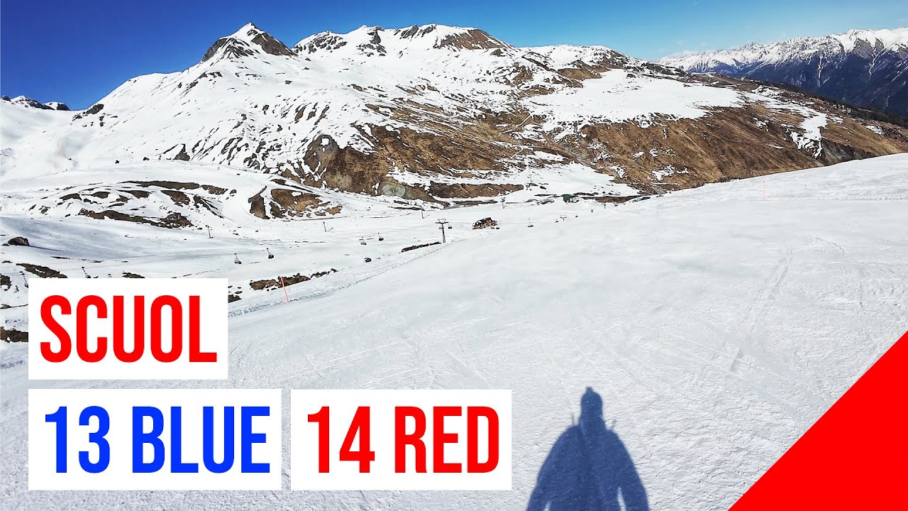 Scuol, 13 🔵 BLUE + 14 🔴 RED (Crash | Schlivera - Jonvrai) #1 🇨🇭