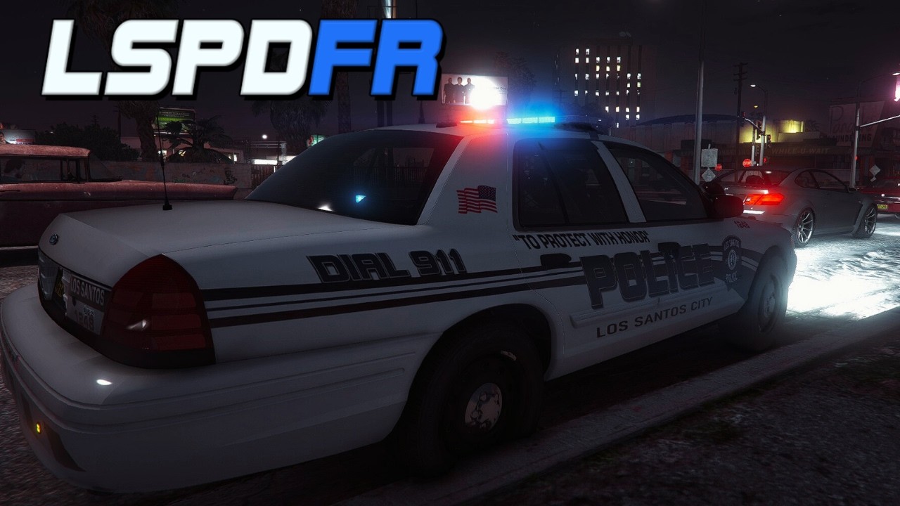High-Speed Night Patrol! 🚨Crown Vic Police Chases | GTA 5 LSPDFR Mods