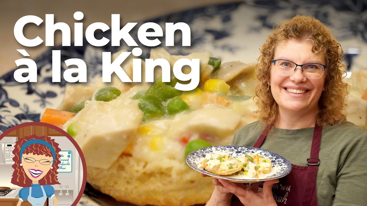 Chicken A La King | Easy Chicken A La King Recipe