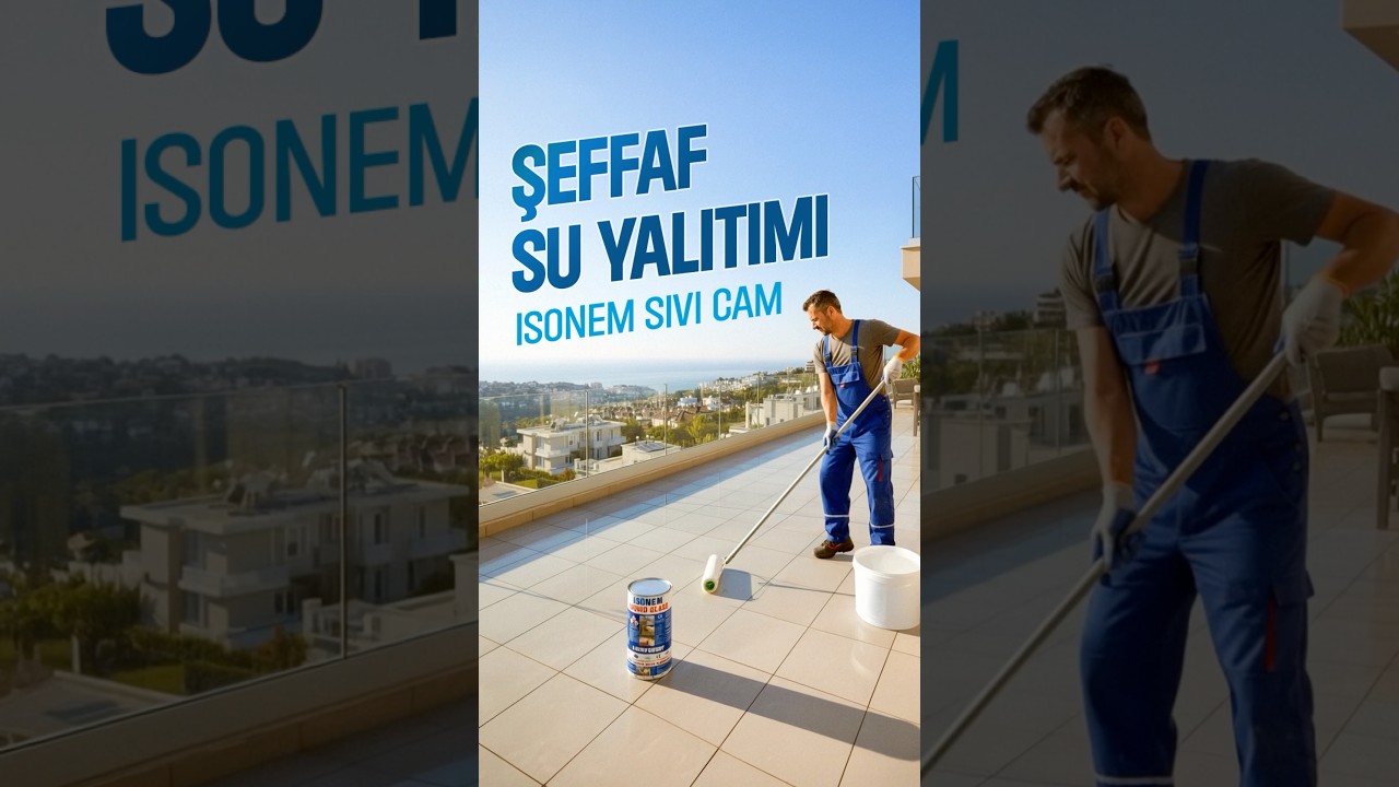 Şeffaf su yalıtımı