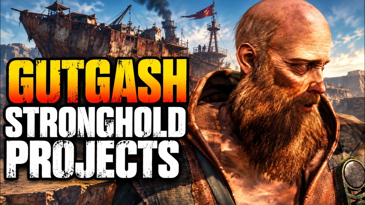 Locations for all Gutgash Project Parts (Survey Crew, Oil Well, Water Well, etc) - Mad Max