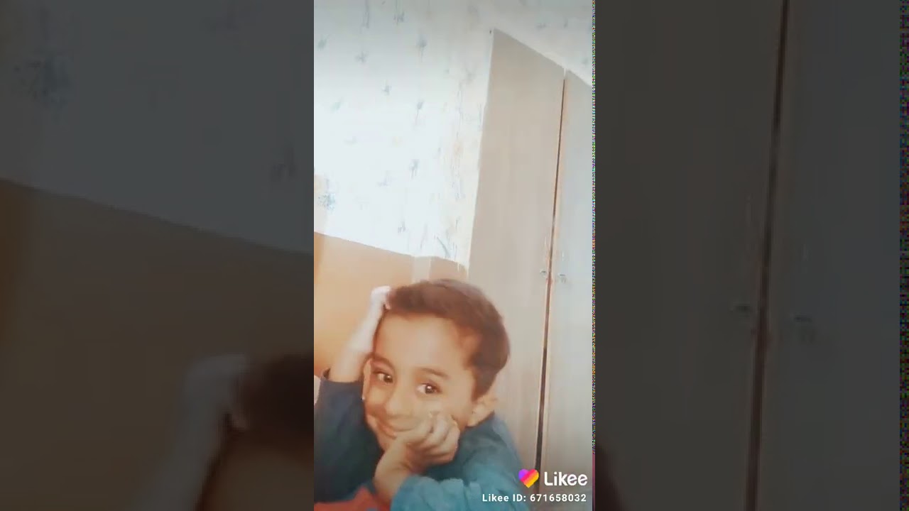 my son tried to make likee video