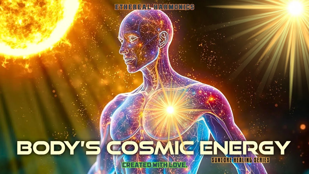 Рекалибровка ДНК солнечного ядра + Резонанс сердца и солнца | 999 Гц + 1222 Гц + Поток солнечной эне