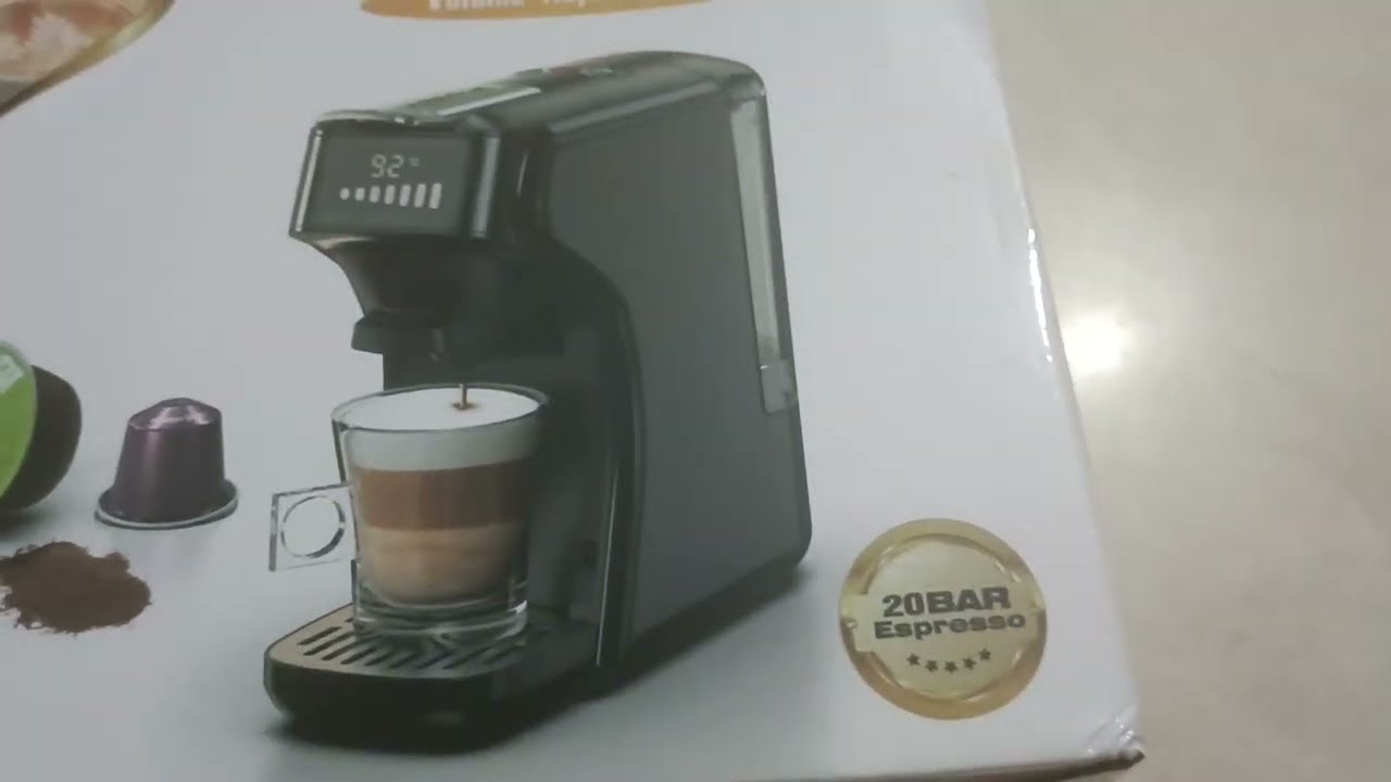 Unboxing HiBREW 6 in 1 coffee machine
